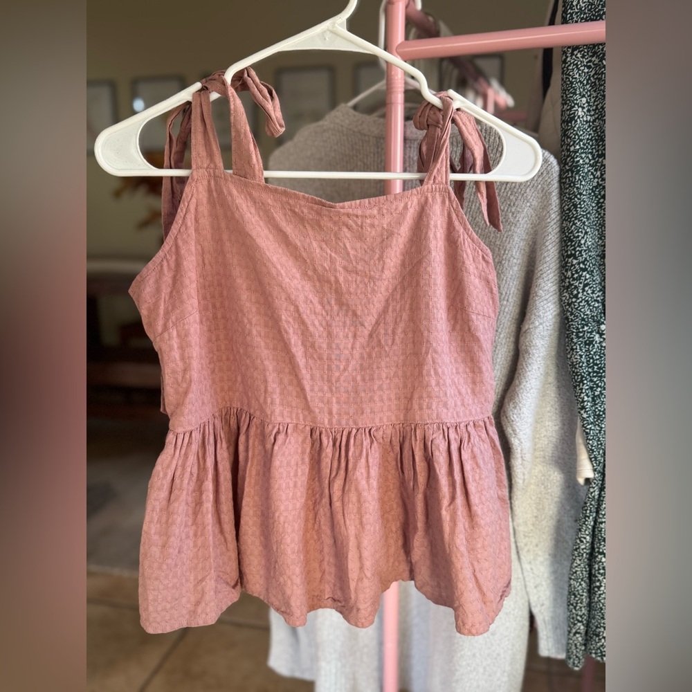Madewell Women's Ruffle Tank
